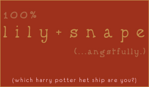 [lily + snape]
