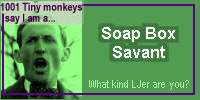 I'm a Soap-Box Savant!